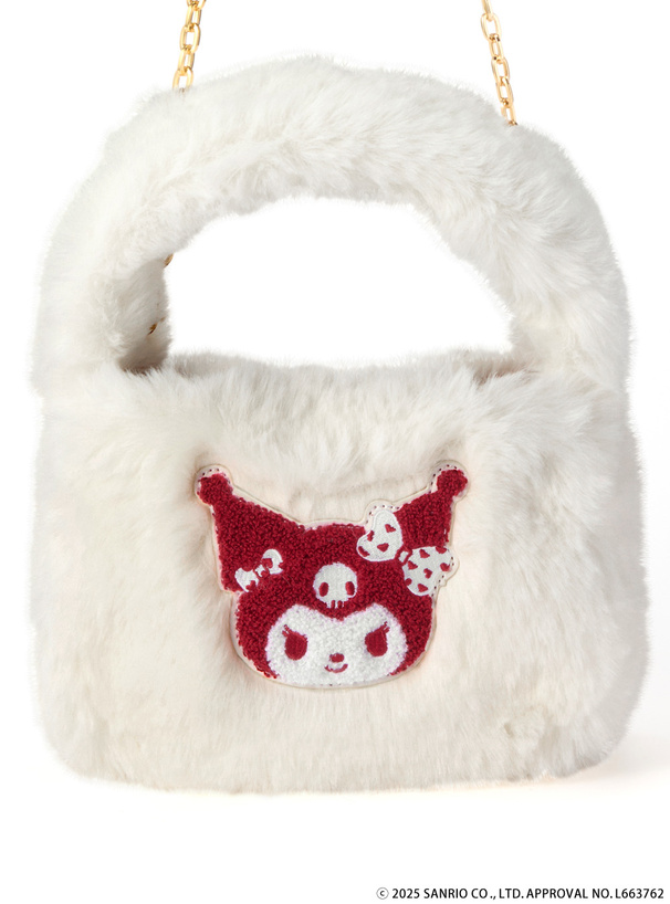 サンリオキャラクターズコラボ　クロミクリスマス2Wayファーバッグ[sz014]