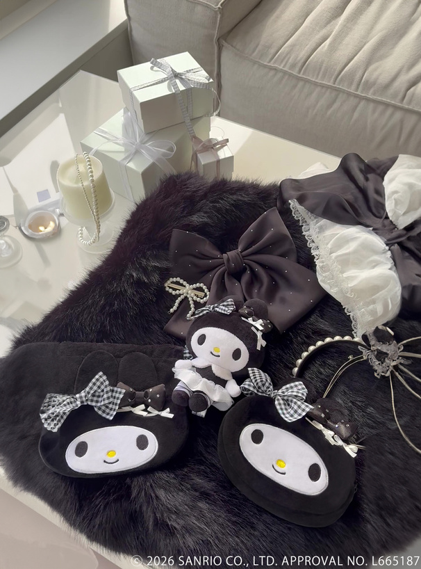 サンリオキャラクターズコラボ ブラック マイメロディ バレンタイン