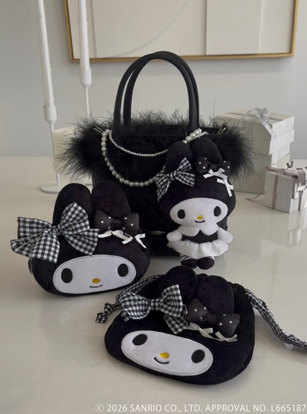サンリオキャラクターズコラボ ブラック マイメロディ バレンタイン