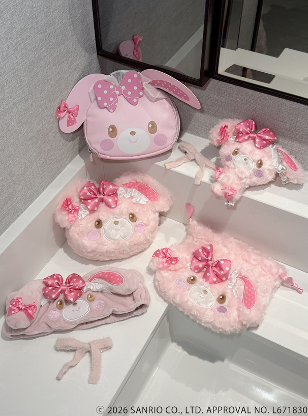 サンリオキャラクターズコラボ ヘッドドレスぼんぼんりぼんフェイス