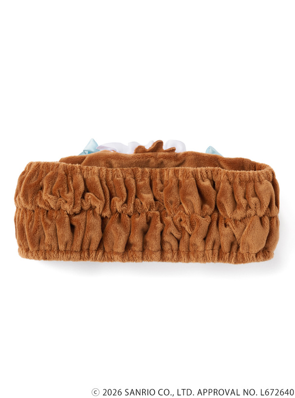サンリオキャラクターズコラボ　ヘッドドレスシュガーバニーズくろうさフェイスヘアバンド