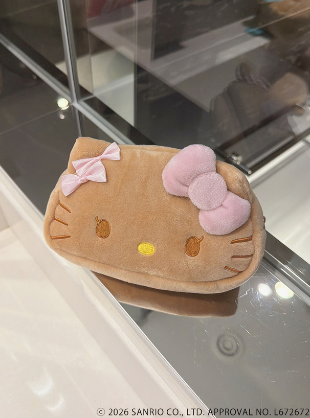 サンリオキャラクターズコラボ ダブルピンクリボン付き日焼けハロー
