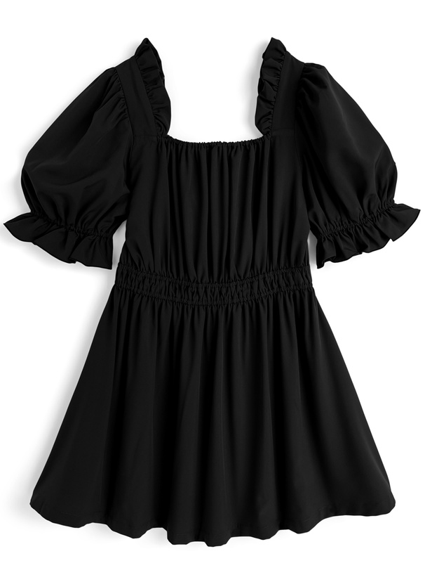 新品❤️ PARTY パフスリーブフレアミニワンピース op29_01.jpg