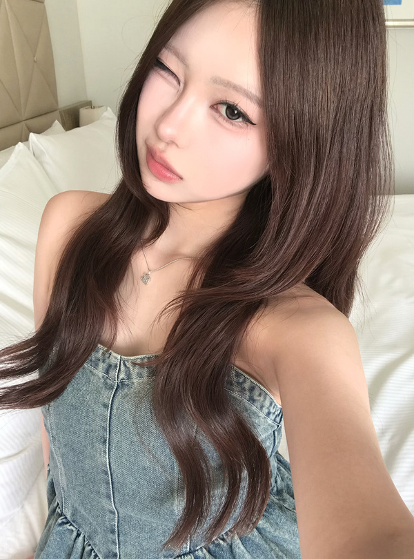 デニムチューブトップス