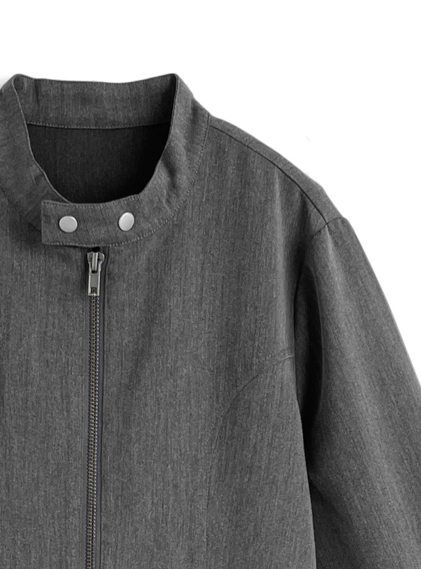 フロントジップバルーンミニワンピース