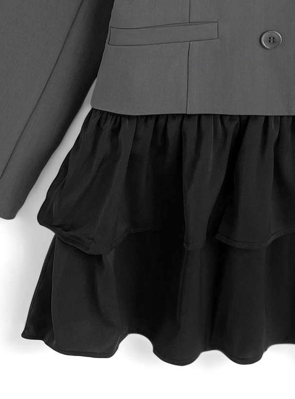 2Wayフリル付きテーラードジャケット[ta314] | レディース