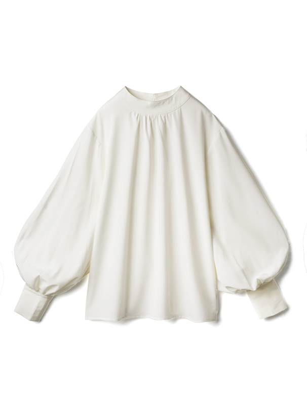 ロングカフスブラウス