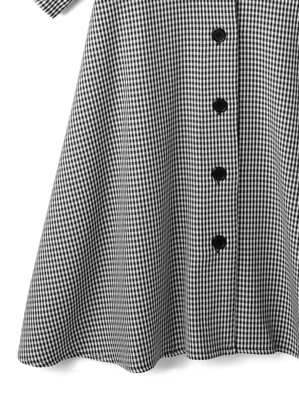 ギンガムチェックシャツワンピース Tg481 レディースファッション通販のグレイル Grl 公式