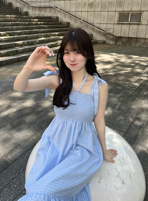 マルチWayリボンストラップチェック柄ワンピース
