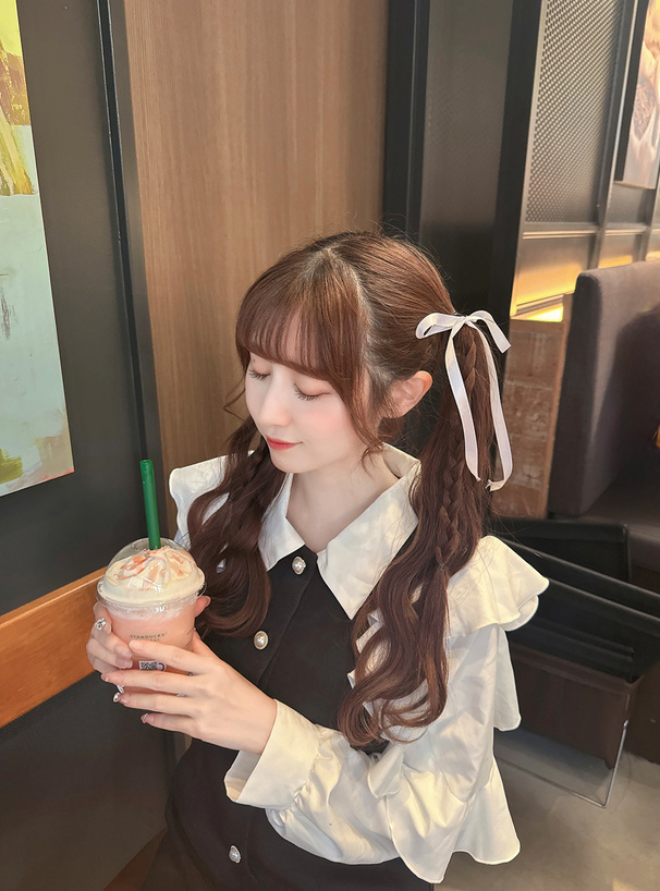 フリルスリーブパールボタンミニワンピース[tg854] | レディース