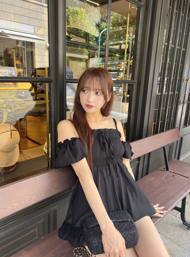 ニコ　ペプラム コラボSTORY》立体ティアードペプラムトップス【STORY9月号掲載