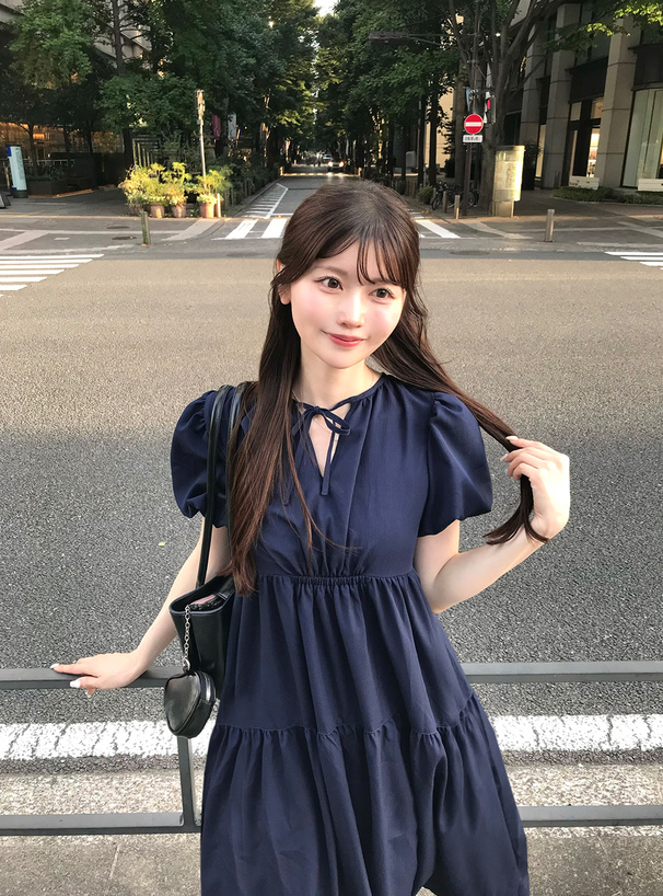 ☆SaturdayClub☆ バットウィングスリーブ ワンピース SLY | FRONT OPEN TUCK SLEEVE ショートワンピース (ワンピース