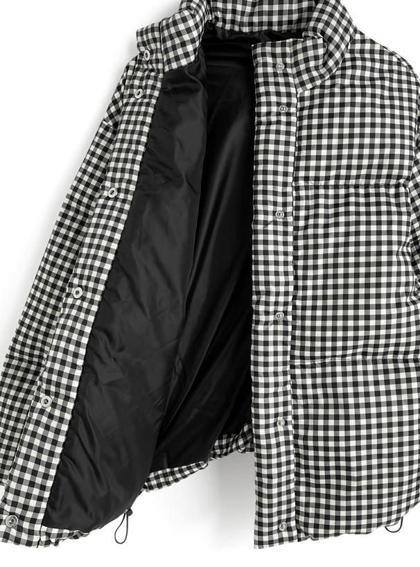 ギンガムチェック柄ダウンジャケット[tg884] | レディースファッション