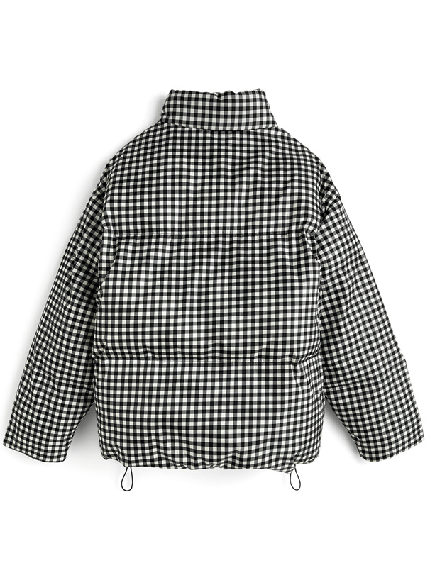 ギンガムチェック柄ダウンジャケット[tg884] | レディースファッション