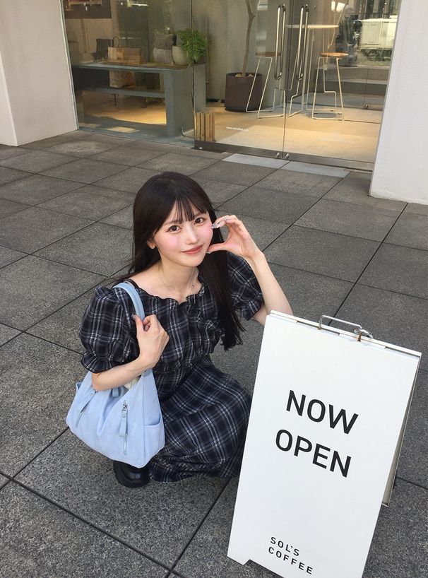 2Wayデシンチェック柄ブラウス×キャミソールワンピース