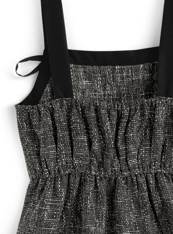 ツイードリボンミニワンピース[tg893] | レディースファッション