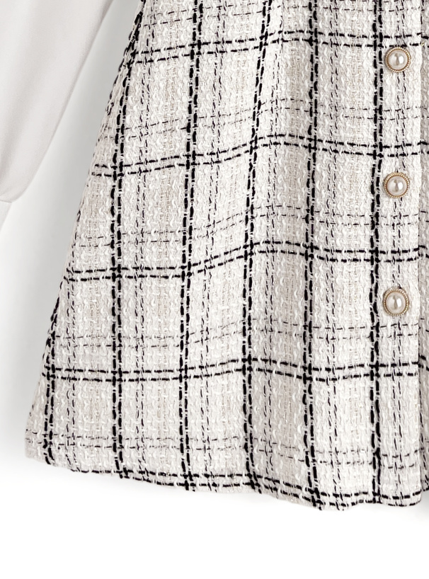 襟付きチェック柄ミニワンピース 楽天市場】襟付き チェック ワンピース レディース 送料無料 ミニ