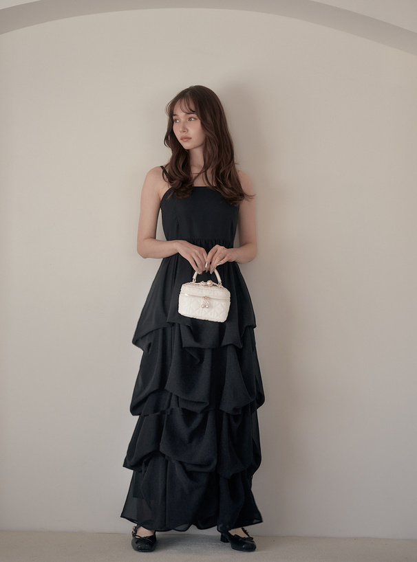 ランダムバルーンキャミソールワンピース