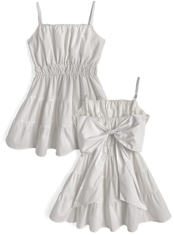 バックリボンキャミソールミニワンピース