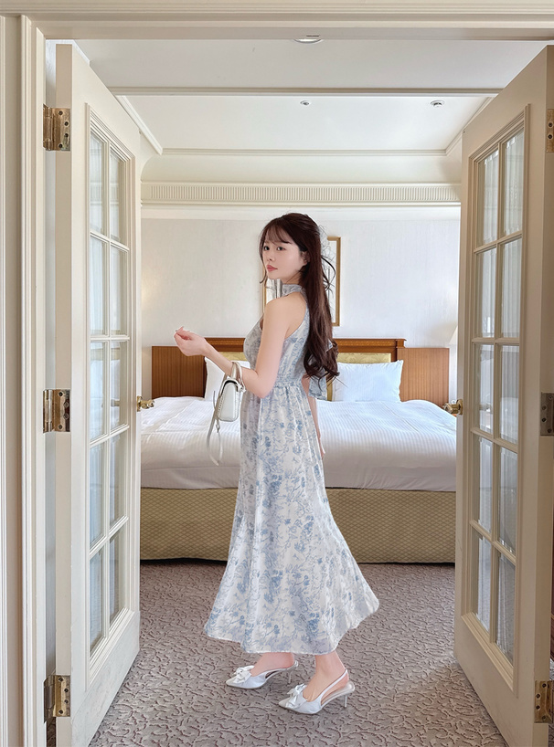 花柄アメスリワンピース[tg973] | レディースファッション通販の