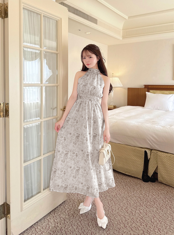 花柄アメスリワンピース[tg973] | レディースファッション通販の
