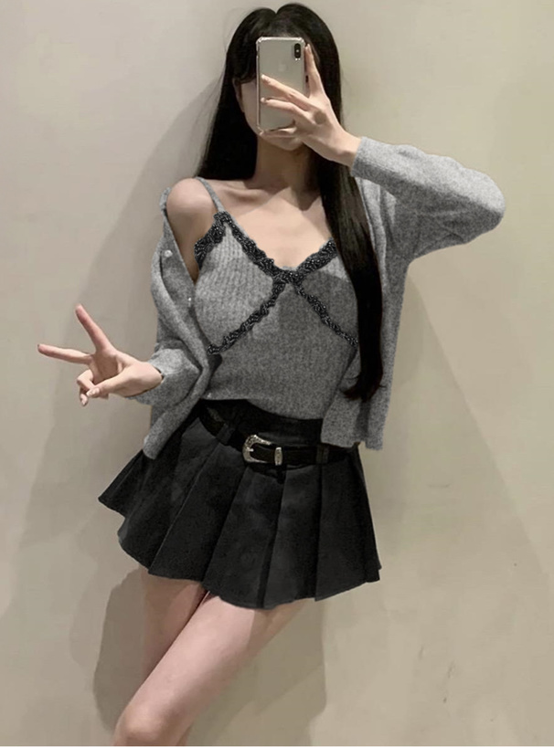 ヴァレンティノ　レースカーディガン　アンサンブル　ニットキャミトップス　シアー 楽天市場】【2点で800円OFF、3点で1,500円OFFクーポンあり