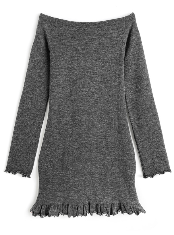 DAZZY オフショルダー ミニワンピース グレー DAZZY オフショルダー ミニワンピース グレー 楽天市場】Dazzy