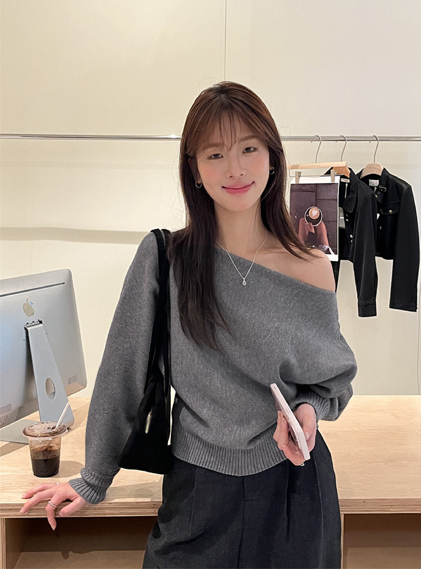 3Wayドルマンニットトップス