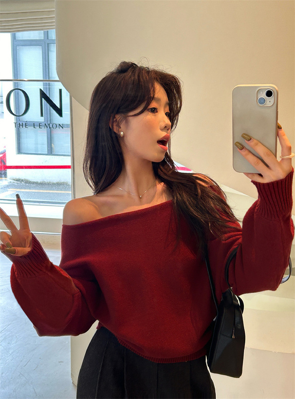 3Wayドルマンニットトップス