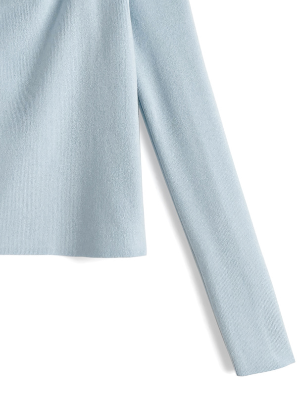 カットアウトツイストニットトップス