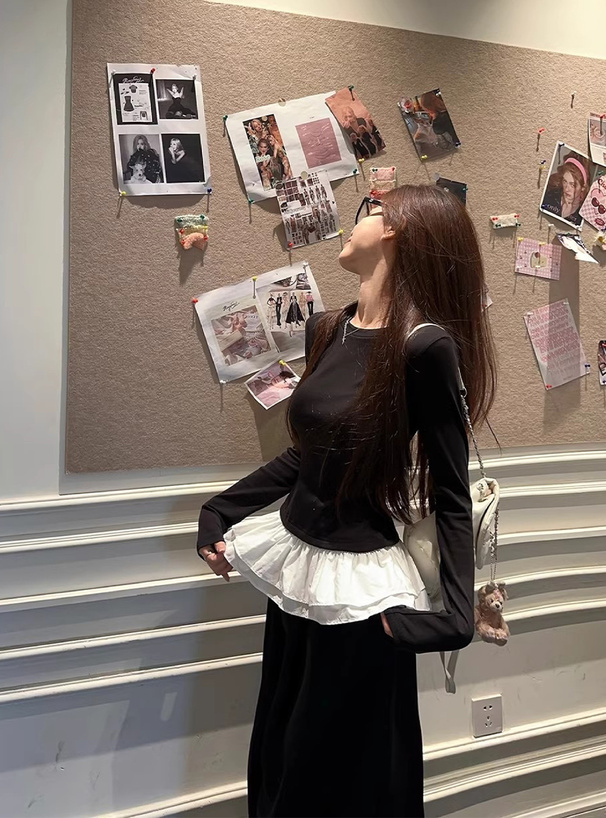 フリルドッキングトップス