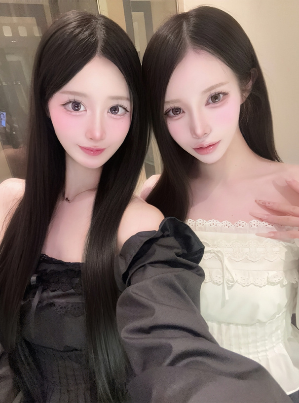 タックフリルレースリボンオフショルダーブラウス