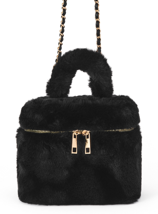 2Wayバニティーファーバッグ[tr1000]