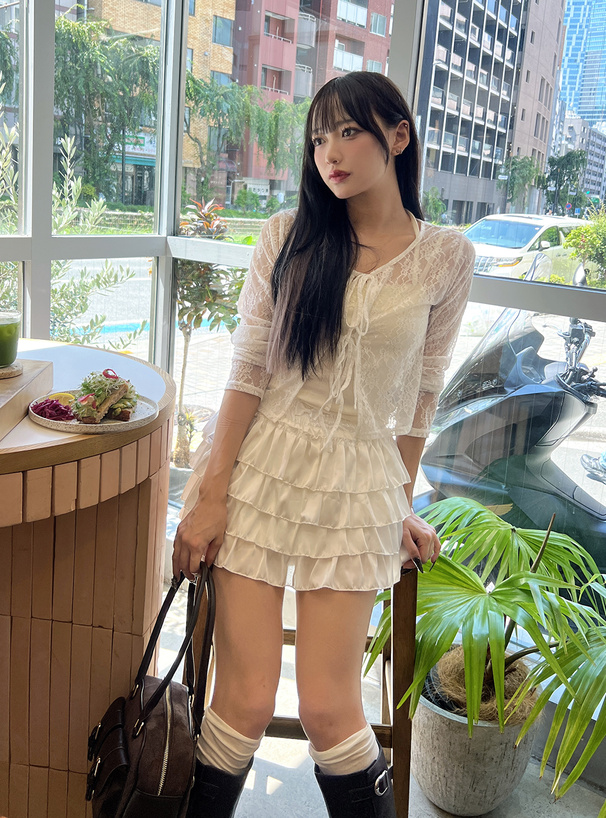 レザーコンビスエードポケットボストンバッグ