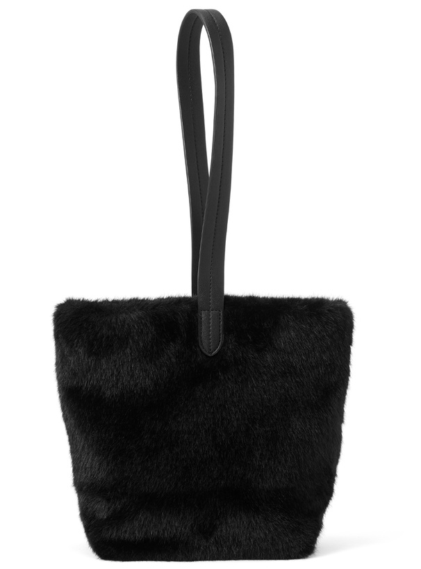 ファーワンハンドルバッグ