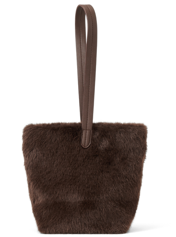 ファーワンハンドルバッグ