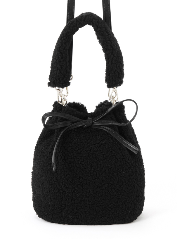 2Wayボア巾着ミニバッグ[tr1042] | レディースファッション通販の