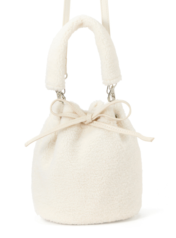 2Wayボア巾着ミニバッグ[tr1042]