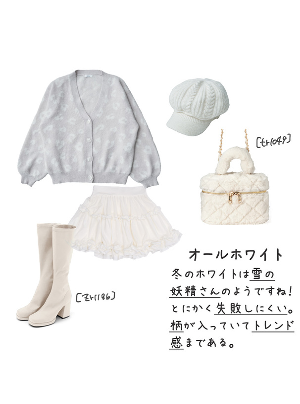 2Wayファーキルティングバニティバッグ