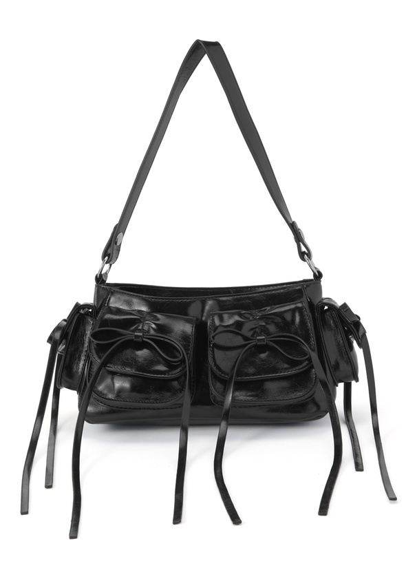 リボンポケットワンハンドルバッグ[tr1051]