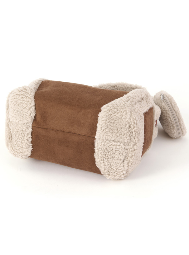 ポーチ付きムートンスクエアバッグ