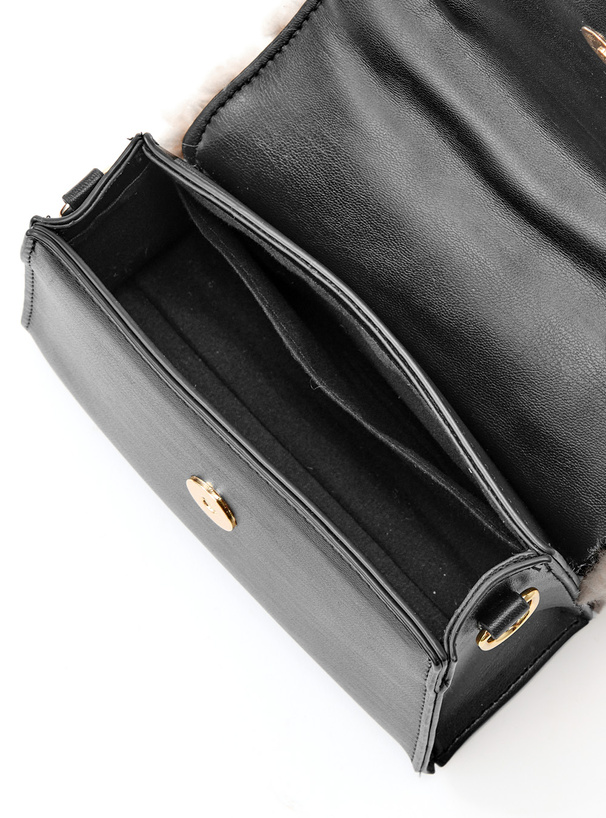 2Wayボアフラップショルダーバッグ