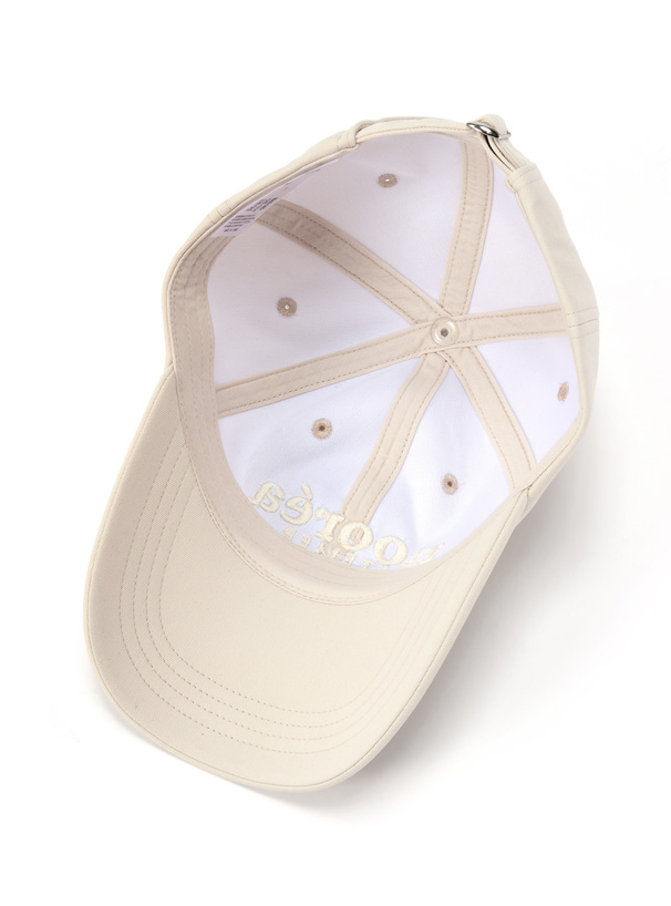 ロゴ刺繍キャップ