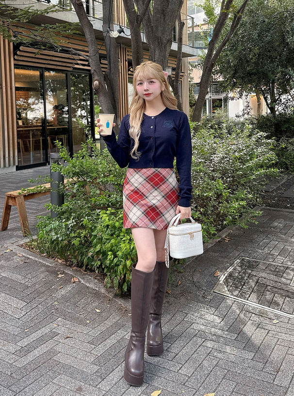 2Wayツイードバニティバッグ