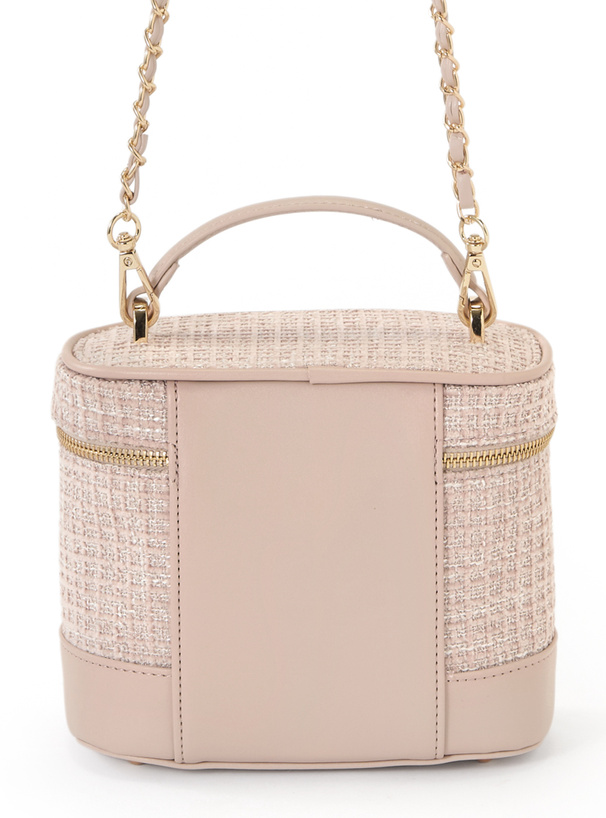 2Wayツイードバニティバッグ