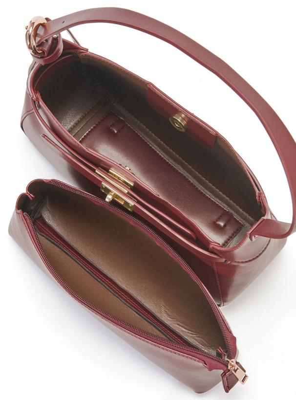 ポーチ付きショルダーバッグ