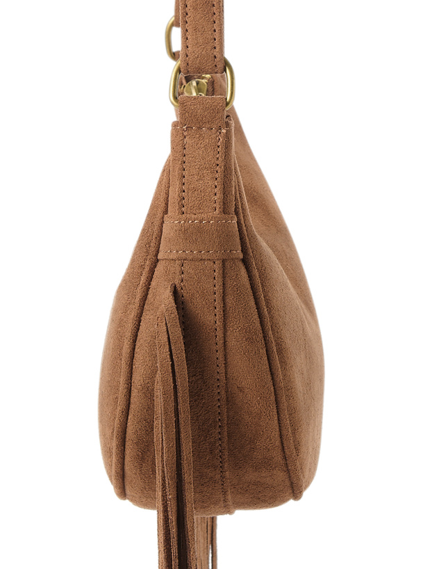 スエードフリンジショルダーバッグ