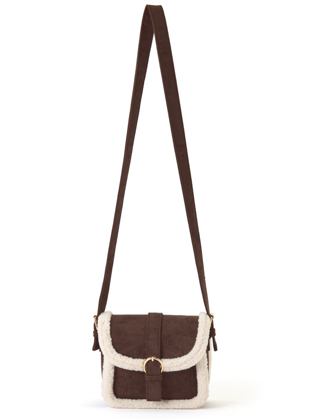 スエードボアショルダーバッグ[tr1084] | レディースファッション通販