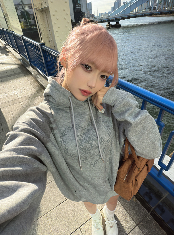 スエードポケットボストンバッグ