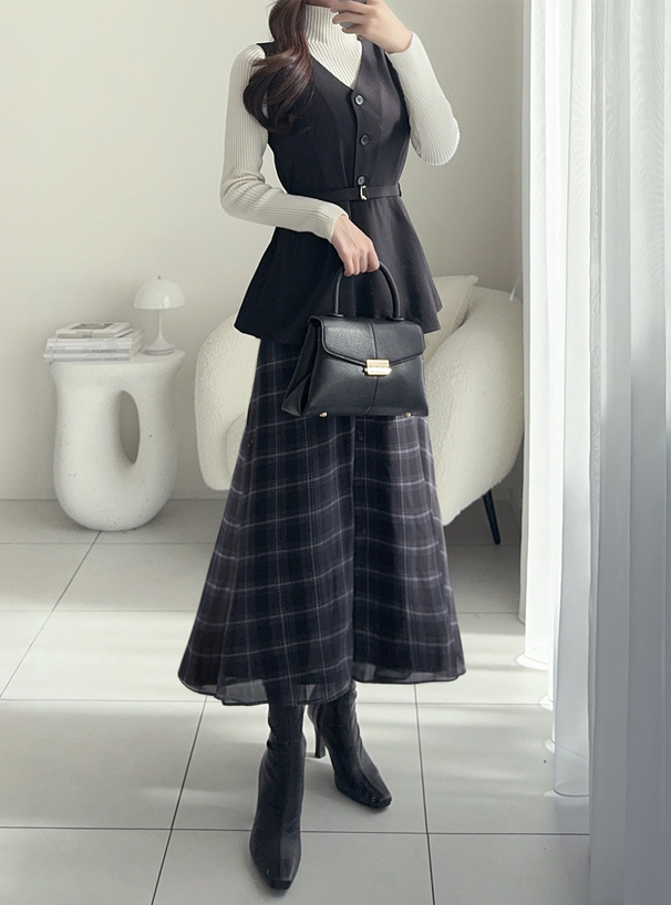 2Wayワンハンドルフラップバッグ